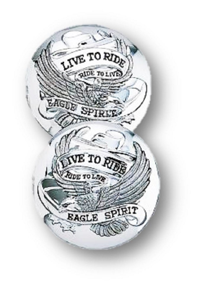 ハーレー　用　タンク　キャップ　イーグル Amazon | Orange Cycle Parts クロム製 Live to Ride/Eagle Spirit